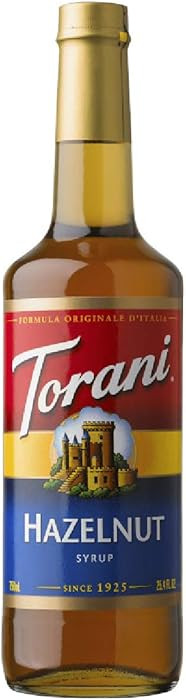 Torani Hazelnut Syrup, 750 ml | Amazon (US)
