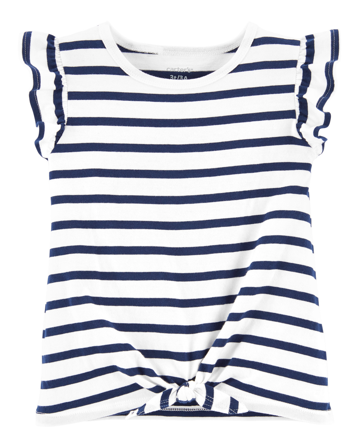 Toddler Striped Tie-Front Tee - Carter's | Carter's | Carter's Inc