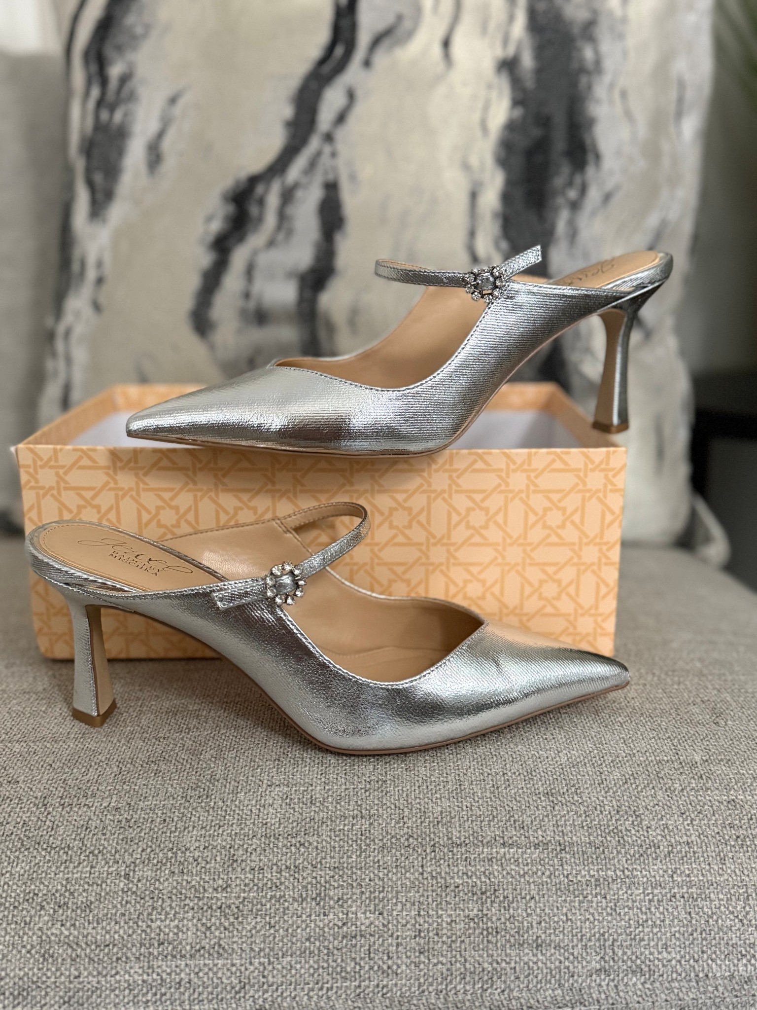 Silver mules for Spring from Macy’s .
Especially for the price I paid! #springfashion

#LTKStyleTip #LTKShoeCrush #LTKSaleAlert