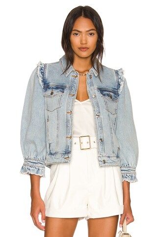 Generation Love Gabby Denim Jacket in Light Blue from Revolve.com | Revolve Clothing (Global)