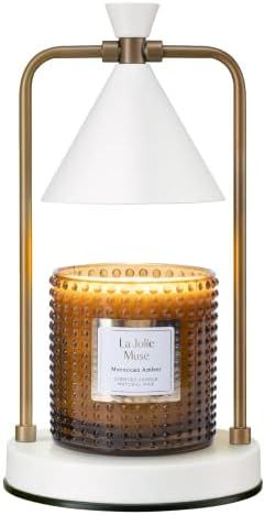 LA JOLIE MUSE Candle Warmer Lamp with Timer, Dimmable Candle Lamp, Electric Candle Melter, Compat... | Amazon (US)
