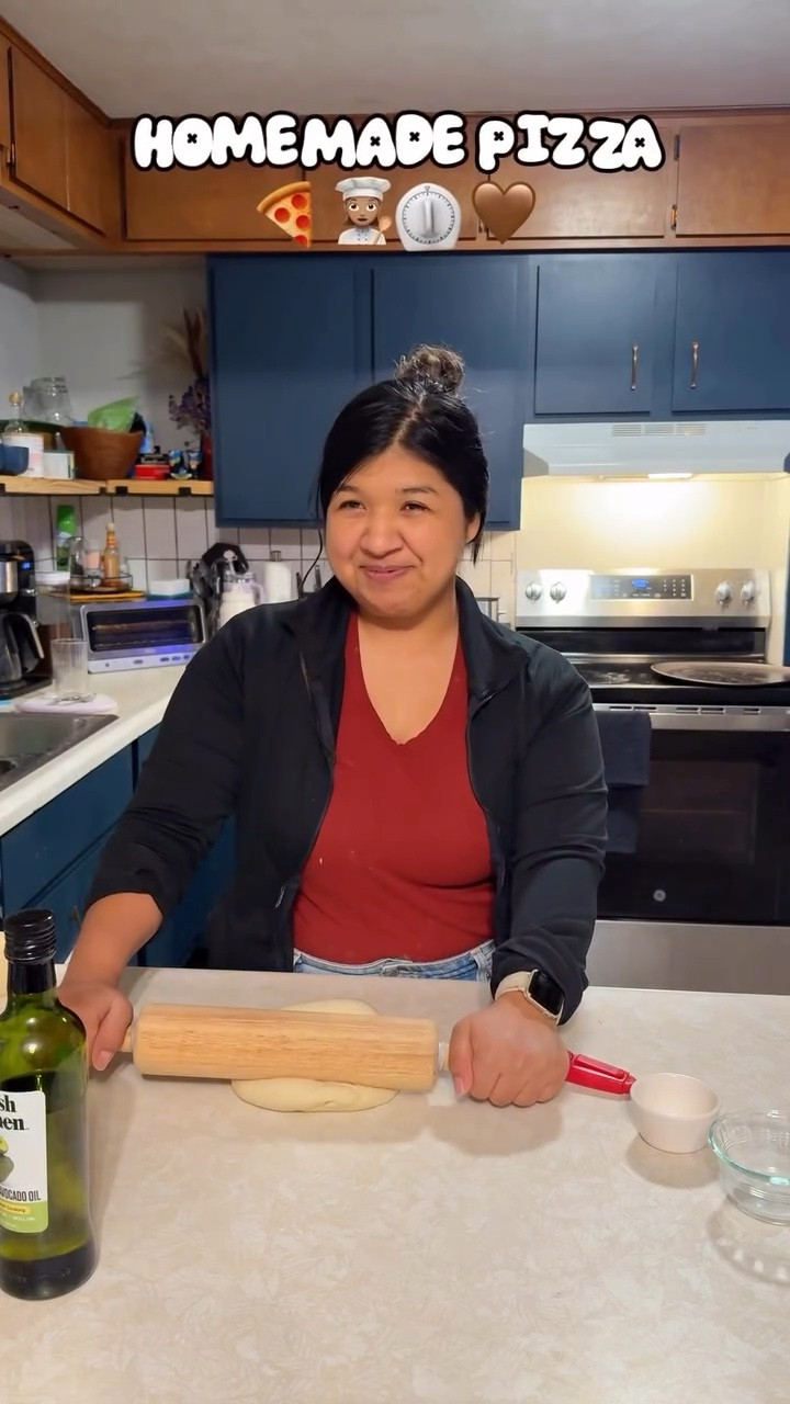 Baking With Yaniii 👩🏽‍🍳⏲️ Bahaha editing the bloopers first before the aesthetic/how-to video is so fun. My first ever homemade pizza dough was flippin’ amazing! Pizza Hut who!? #homemadepizza #pizzaislife #homemade #shesabaker

#LTKfoodie #LTKmomlife #LTKHome