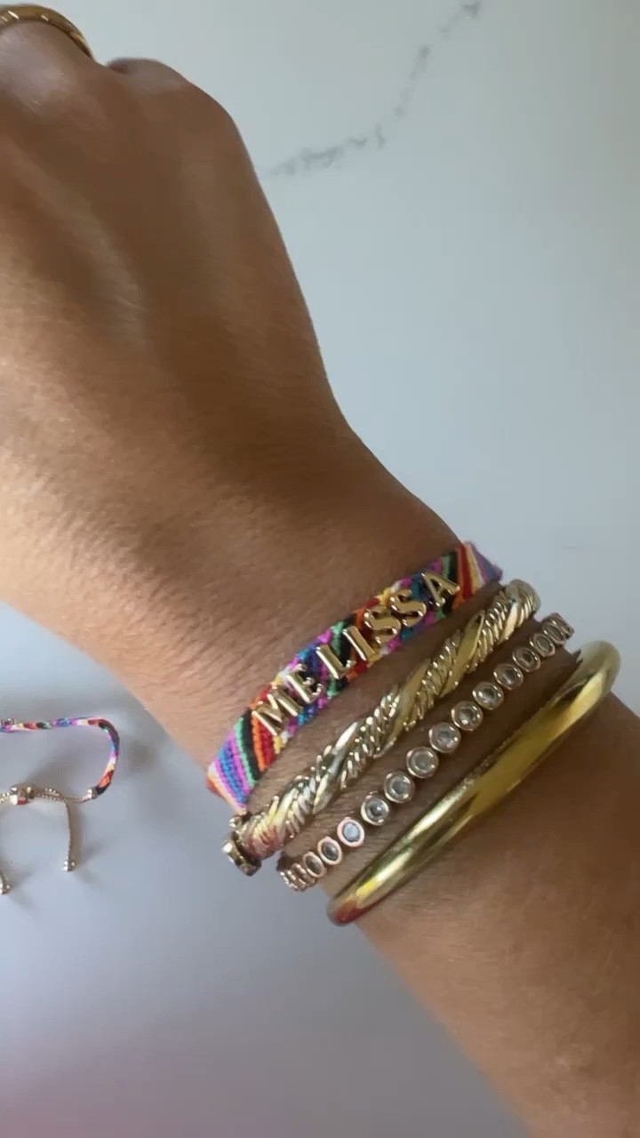 Custom Woven Friendship Bracelet curated on LTK