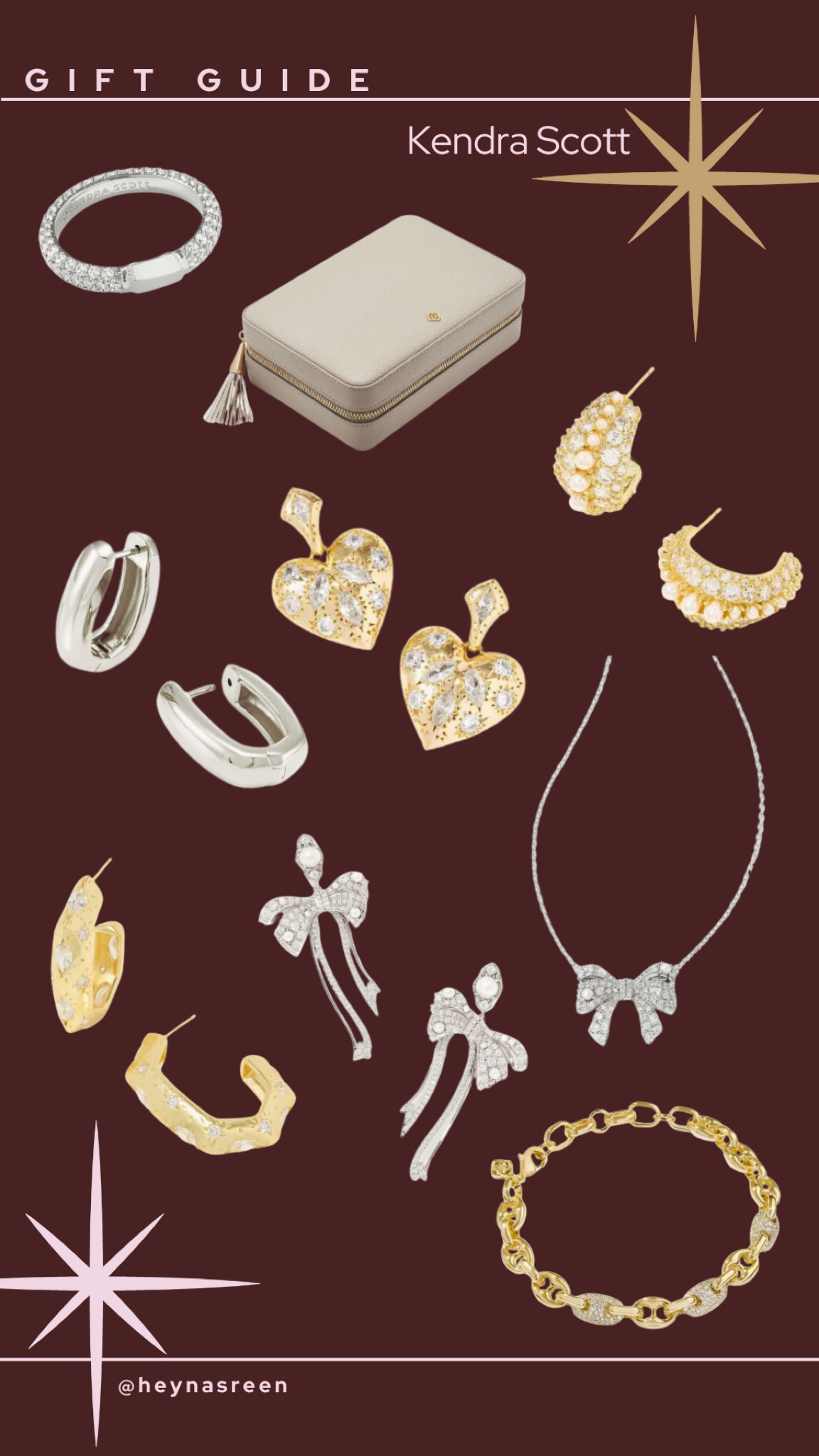 Jewelry is ALWAYS a great gift for a loved one. Kendra Scott has the prettiest earrings, necklaces, bracelets and even a jewelry box. All my top picks here!

#LTKStyleTip #LTKGiftGuide #LTKHoliday