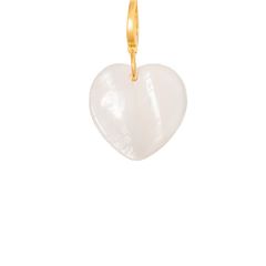 Mother of Pearl Heart Clip-On Charm | Sequin