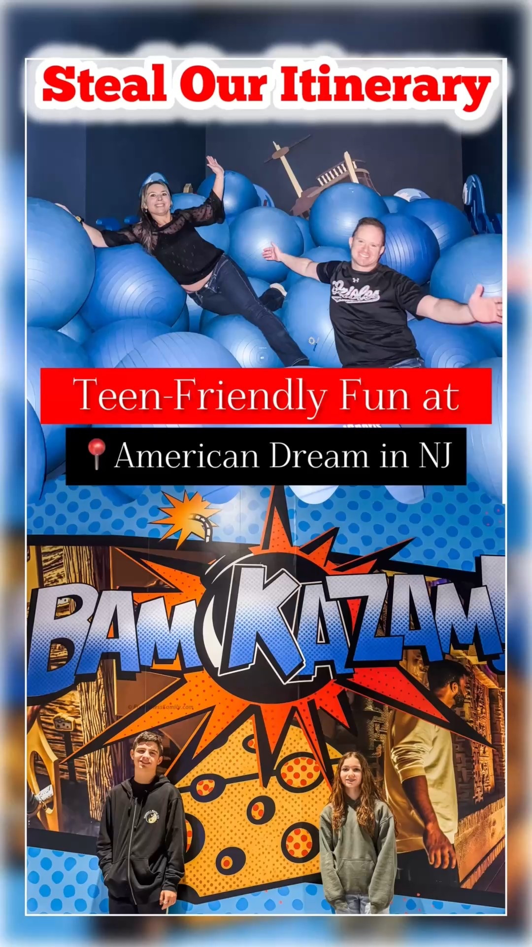 It’s cold outside ❄️—the PERFECT time to plan a trip to 𝗔𝗺𝗲𝗿𝗶𝗰𝗮𝗻 𝗗𝗿𝗲𝗮𝗺, the 2nd largest mall in the U.S. and one of the best indoor destinations for teens and adults.
‌
If you’re wondering “𝘐𝘴 𝘈𝘮𝘦𝘳𝘪𝘤𝘢𝘯 𝘋𝘳𝘦𝘢𝘮 𝘸𝘰𝘳𝘵𝘩 𝘷𝘪𝘴𝘪𝘵𝘪𝘯𝘨 𝘸𝘪𝘵𝘩 𝘵𝘦𝘦𝘯𝘴?” — the answer is YES!
‌
American Dream is packed with indoor entertainment that older kids, teens, and grown-ups actually love!
‌
Here are our top American Dream attractions for teens & adults ⬇️
‌
𝗕𝗔𝗠 𝗞𝗔𝗭𝗔𝗠
• A real-life human arcade
• Over a dozen rapid-reset physical + mental challenge rooms
• Think laser mazes, dodgeball, strategy games & puzzles
• Unlimited play for one price
‌
𝗚𝗔𝗠𝗘𝗥𝗢𝗢𝗠 𝗣𝗼𝘄𝗲𝗿𝗲𝗱 𝗯𝘆 𝗛𝗮𝘀𝗯𝗿𝗼
•  Classic games turned into arcade experiences
• G.I. Joe laser tag arena
• Candy Land Shake Bar + Gameroom Eats restaurant
‌
𝗔𝗡𝗚𝗥𝗬 𝗕𝗜𝗥𝗗𝗦 𝗠𝗜𝗡𝗜 𝗚𝗢𝗟𝗙
• Indoor, family-friendly mini golf with a competitive twist
• Bright, playful challenging course
• Instaworthy photo opps
‌
𝗡𝗘𝗪 𝗝𝗘𝗥𝗦𝗘𝗬 𝗛𝗔𝗟𝗟 𝗢𝗙 𝗙𝗔𝗠𝗘
• 10,000-sq-ft interactive museum
• Fly Me to the Moon motion movie experience
• Karaoke stage with NJ legends
• VR ride through NJ history (yes—Jon Bon Jovi fans 👀)
• Interview an NJ legend
‌
𝗦𝗘𝗔 𝗟𝗜𝗙𝗘 𝗔𝗤𝗨𝗔𝗥𝗜𝗨𝗠
• Sharks swimming through NYC-inspired landmarks
• 10 themed aquatic zones
• Daily animal talks & interactive exhibits
• One of the coolest indoor aquariums in NJ
‌
𝗠𝗿𝗕𝗘𝗔𝗦𝗧 𝗕𝗨𝗥𝗚𝗘𝗥
• YouTube-inspired teen favorite
• Burgers, chicken sandwiches, fries & grilled cheese
• Vegetarian options available
• Affordable quick-service stop
‌
𝗢𝘁𝗵𝗲𝗿 𝘁𝗲𝗲𝗻-𝗮𝗽𝗽𝗿𝗼𝘃𝗲𝗱 𝗮𝘁𝘁𝗿𝗮𝗰𝘁𝗶𝗼𝗻𝘀 𝗮𝘁 𝗔𝗺𝗲𝗿𝗶𝗰𝗮𝗻 𝗗𝗿𝗲𝗮𝗺:
⭐️ The Escape Game 𝘴𝘦𝘦📍𝘱𝘰𝘴𝘵 𝘰𝘯 𝘳𝘦𝘦𝘭𝘴 𝘵𝘢𝘣
⭐️ Hapik indoor climbing gym
⭐️ The Rink – NHL-size ice skating
⭐️ Big SNOW – yr-round indoor ski & snowboard
⭐️ TiLT – optical illusion museum
⭐️ Blast 7D – motion rides
⭐️ Dream Wheel – 300-ft Ferris wheel with NYC views
‌
✨ Planning a visit with teens or adults?
Check out our guide on our blog ⤵️

𝘍𝘶𝘯𝘍𝘪𝘵𝘯𝘦𝘴𝘴𝘍𝘢𝘮𝘪𝘭𝘺.𝘤𝘰𝘮/𝘢𝘮𝘦𝘳𝘪𝘤𝘢𝘯-𝘥𝘳𝘦𝘢𝘮-𝘢𝘵𝘵𝘳𝘢𝘤𝘵𝘪𝘰𝘯𝘴-𝘧𝘰𝘳-𝘵𝘦𝘦𝘯𝘴/

#LTKKids #LTKTravel