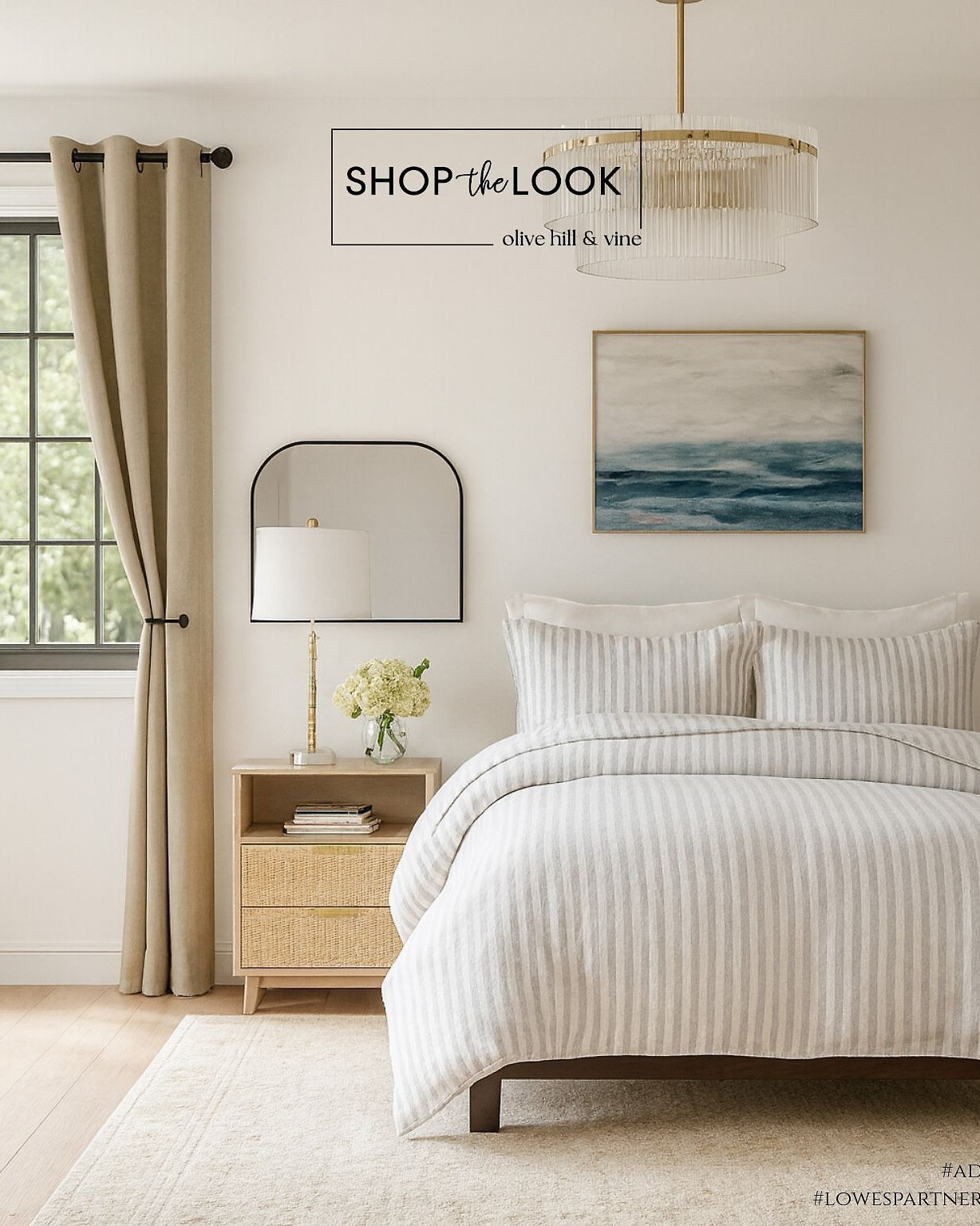 #ad From mood board to render: this all-Lowe’s bedroom is taking shape just the way we imagined. Soft light, layered textures, and a cozy-modern feel you can recreate at home. 🛏️✨ #LowesPartner @loweshomeimprovement 

 #LTKHome