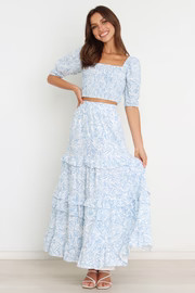 Zoe Skirt - Blue | Petal & Pup (US)