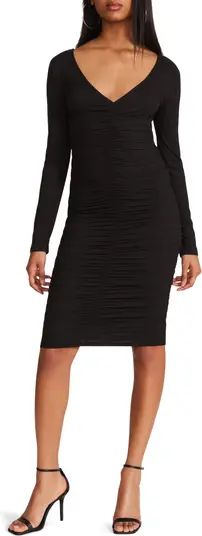 Body by Moi Ruched Long Sleeve Dress | Nordstrom