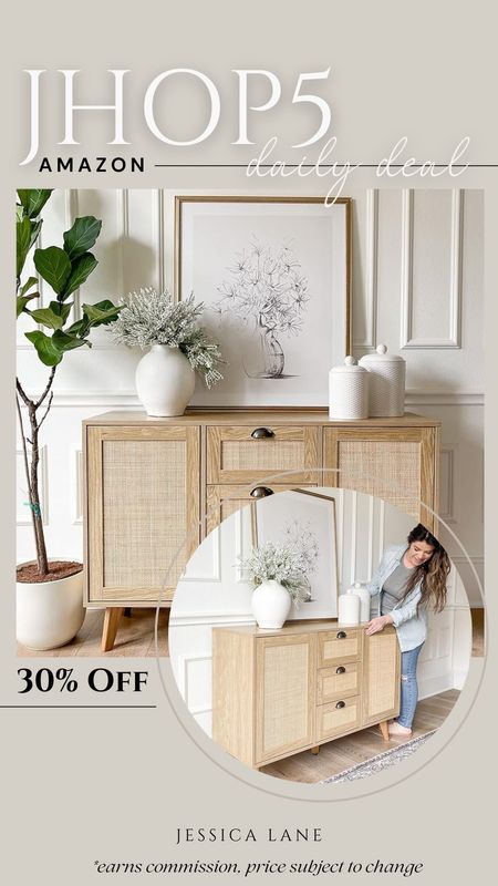 Amazon daily deal, save 30% on this gorgeous rattan accent cabinet with drawers. Amazon home, Amazon furniture, accent cabinet, sideboard, storage cabinet, Amazon deal, rattan cabinet

#LTKSaleAlert #LTKHome #LTKStyleTip