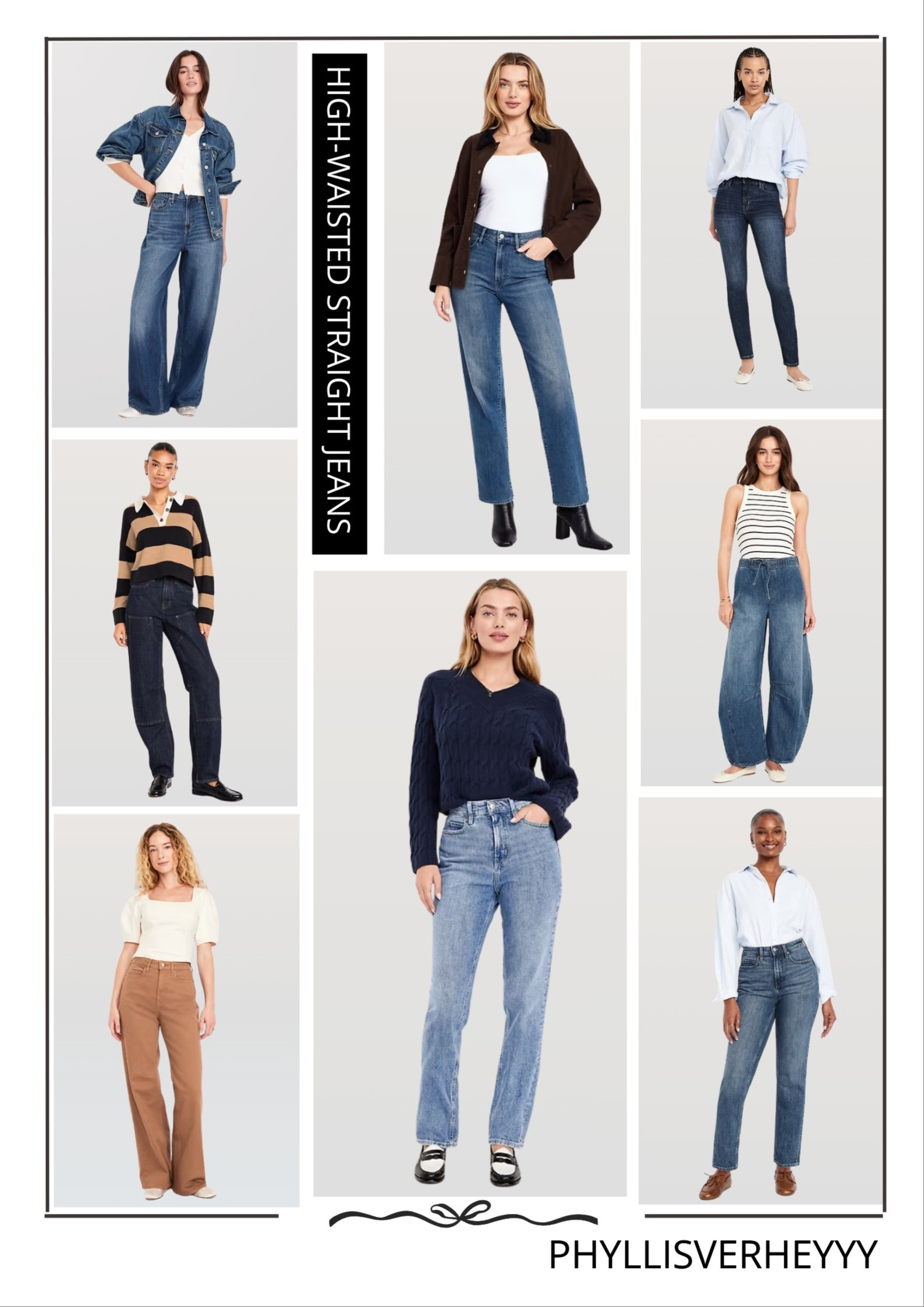 High Waisted Straight jeans 

#LTKSeasonal #LTKActive #LTKU