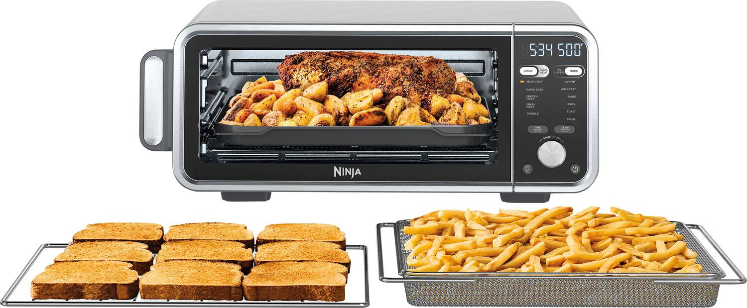 Ninja Foodi Convection Toaster Oven with 11-in-1 Functionality with Dual Heat Technology and Flip... | Best Buy U.S.