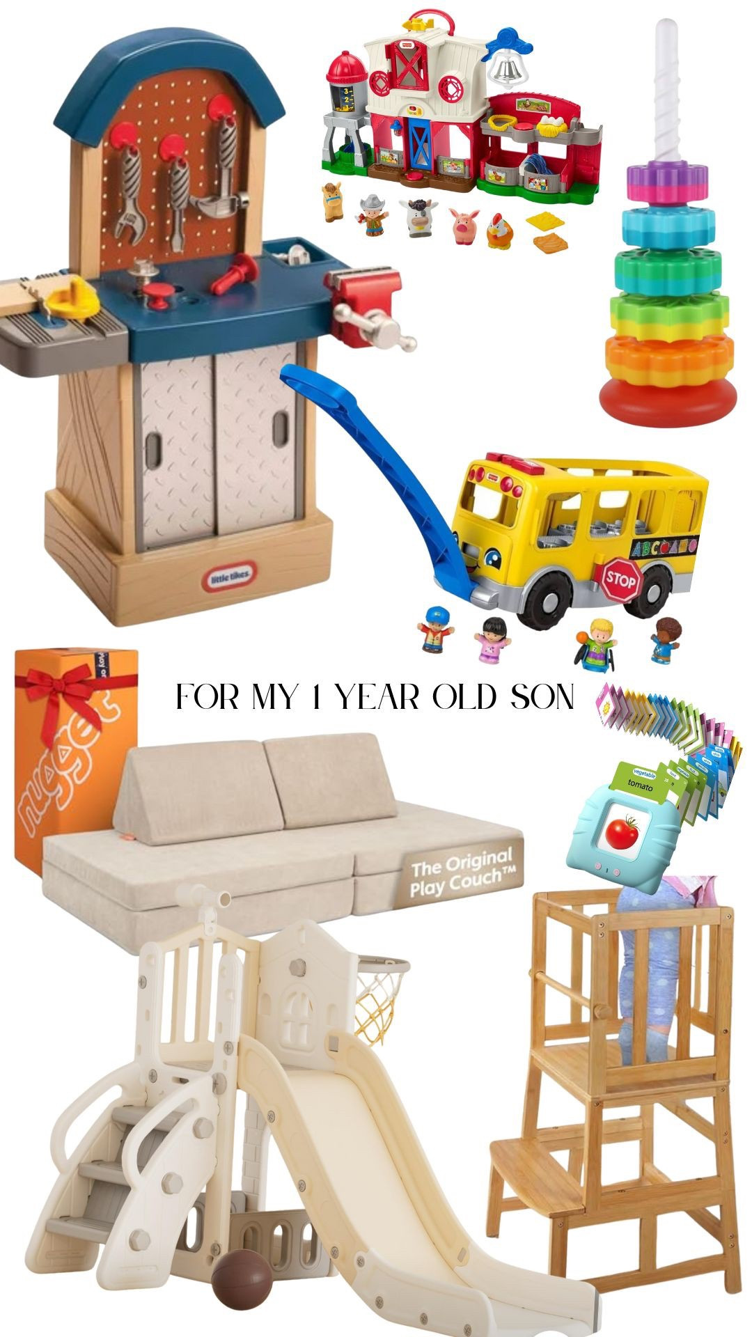 GIFT GUIDE for the 1 year old boy in your life

#LTKHoliday #LTKGiftGuide #LTKCyberWeek
