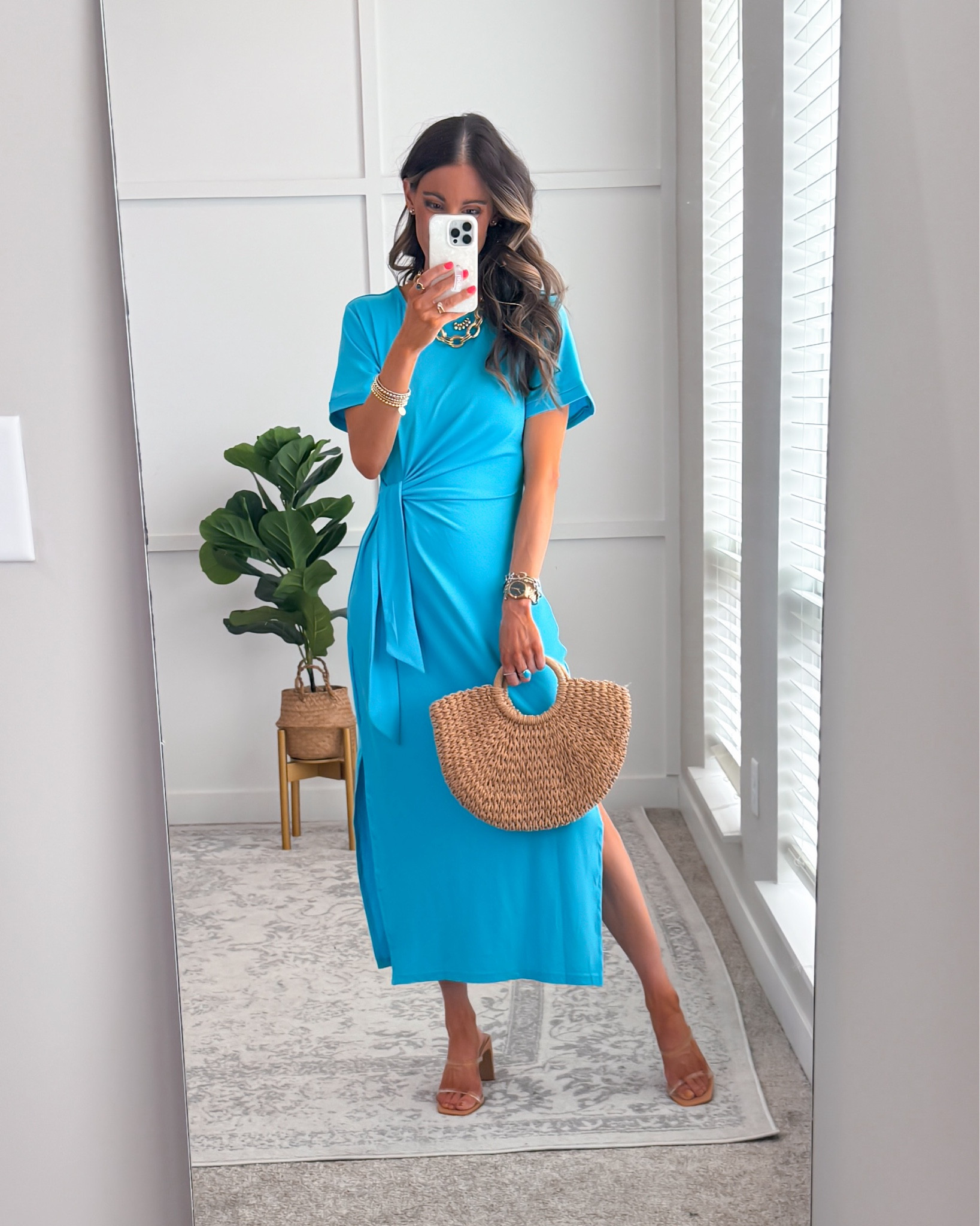 Wearing a small dress. I love the tie waist detail. Perfect for Easter , vacation , graduation , brunch and more 

#LTKmomlife #LTKgrwm #LTKdayinmylife