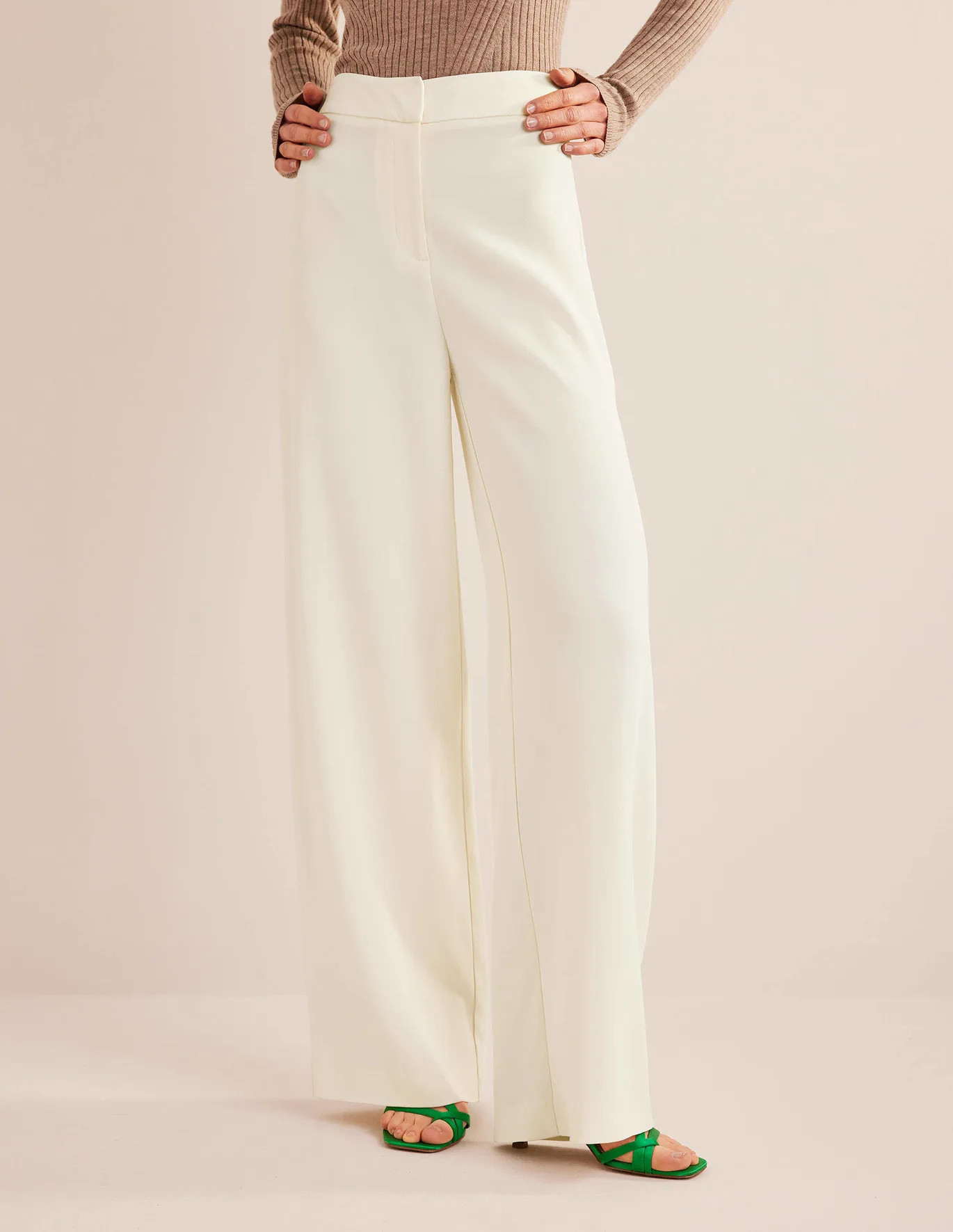 Fluid Wide Leg Trousers | Boden (UK & IE)