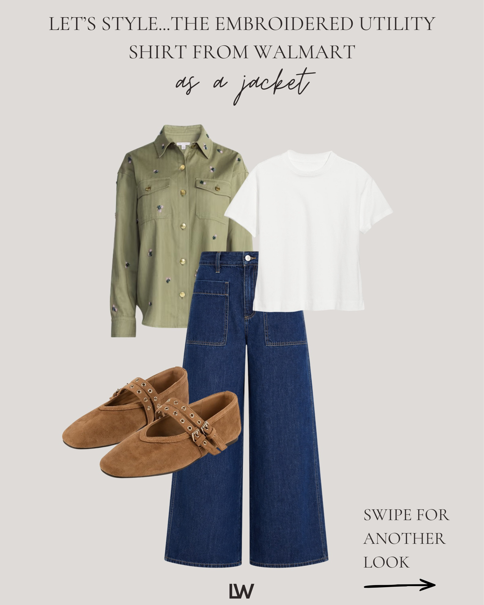 Size Small in shirt but size up for a looser jacket style fit!