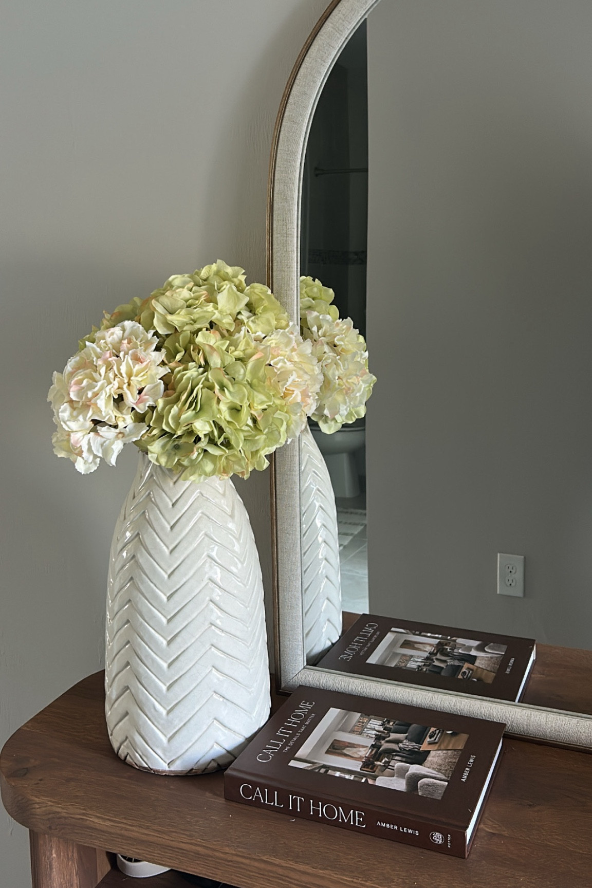 hydrangea stems from Michael’s 