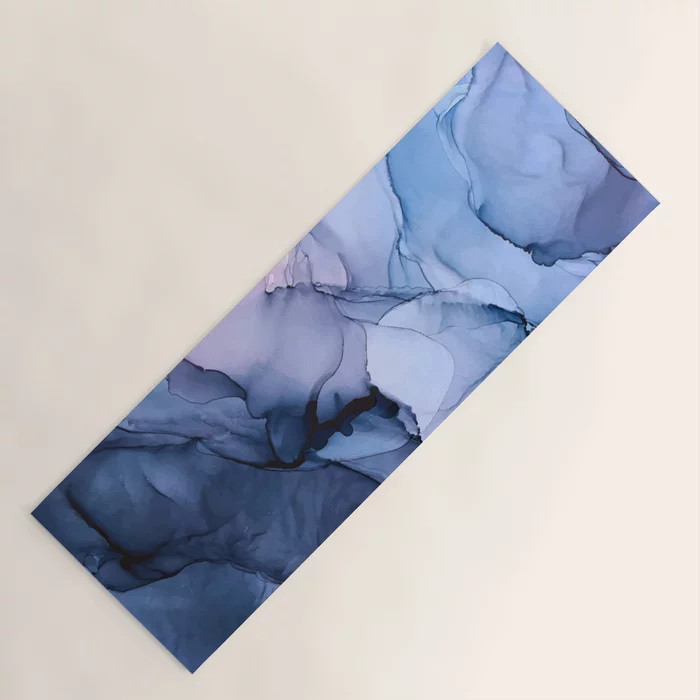 Captivating 1 - Alcohol Ink Painting Yoga Mat | Society6