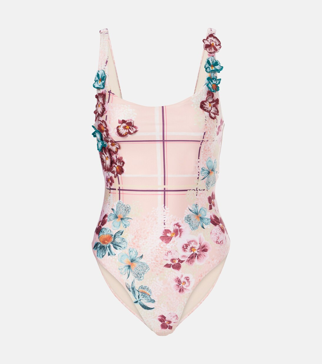 Gema Prado floral-appliqué swimsuit | Mytheresa (UK)
