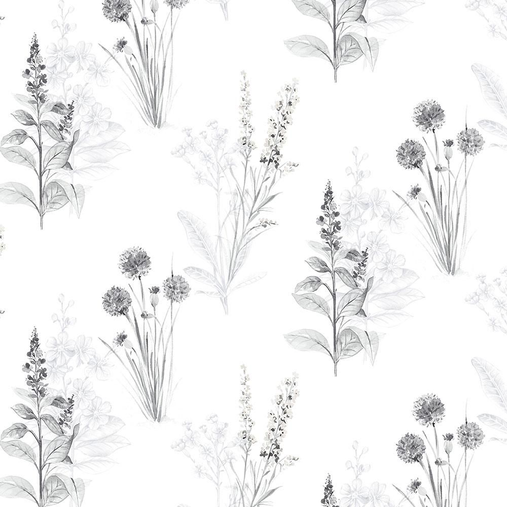 Norwall Flora Vinyl Wallpaper (Covers 55 sq. ft.)-AB42443 - The Home Depot | The Home Depot