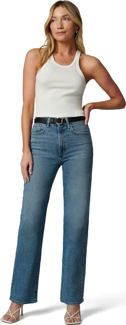 The Margot High Waist Straight Leg Jeans | Nordstrom