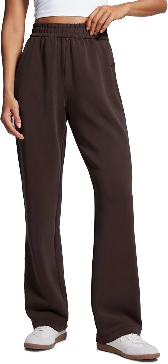 CRZ YOGA SoftAura Wide Leg Sweatpants Women 29"/31" Modal High Waisted Lounge Travel Casual Sweat... | Amazon (US)