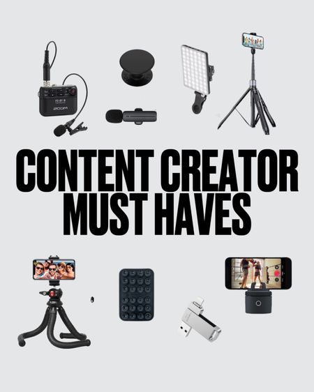 content creation must haves 

#LTKU #LTKGiftGuide