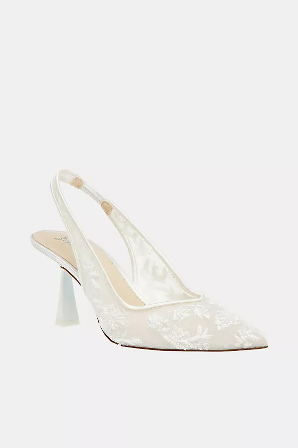 Betsey Johnson Nikki Mesh Heels | Anthropologie (US)