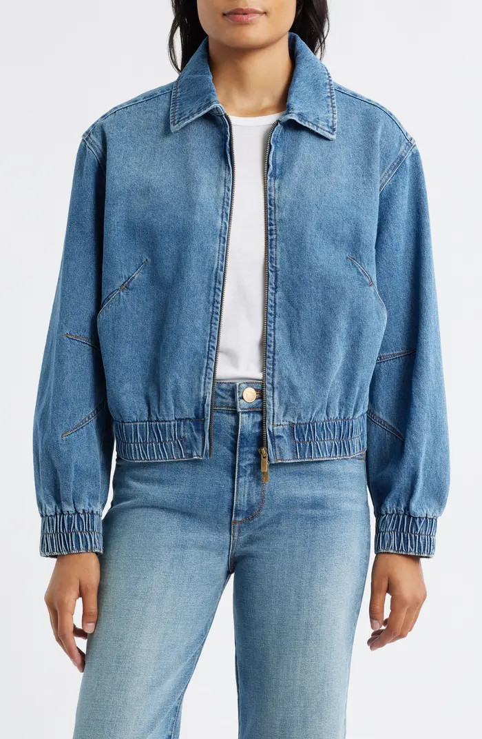 Zip Denim Jacket | Nordstrom