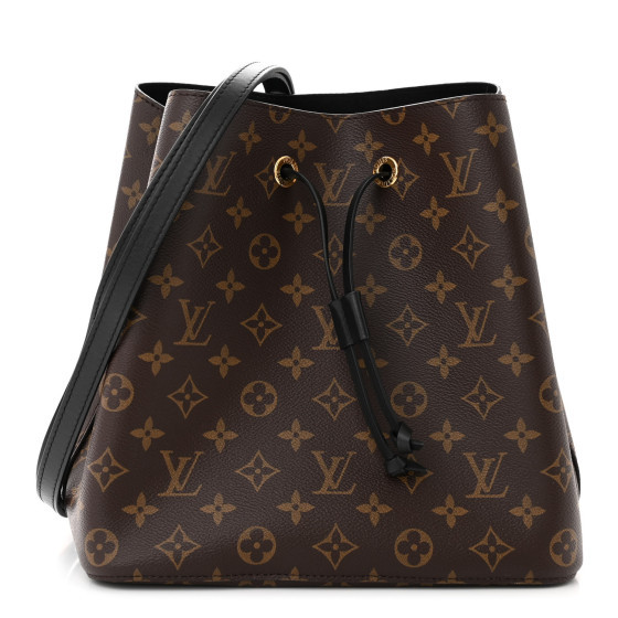 Monogram Neonoe MM Black | FASHIONPHILE (US)