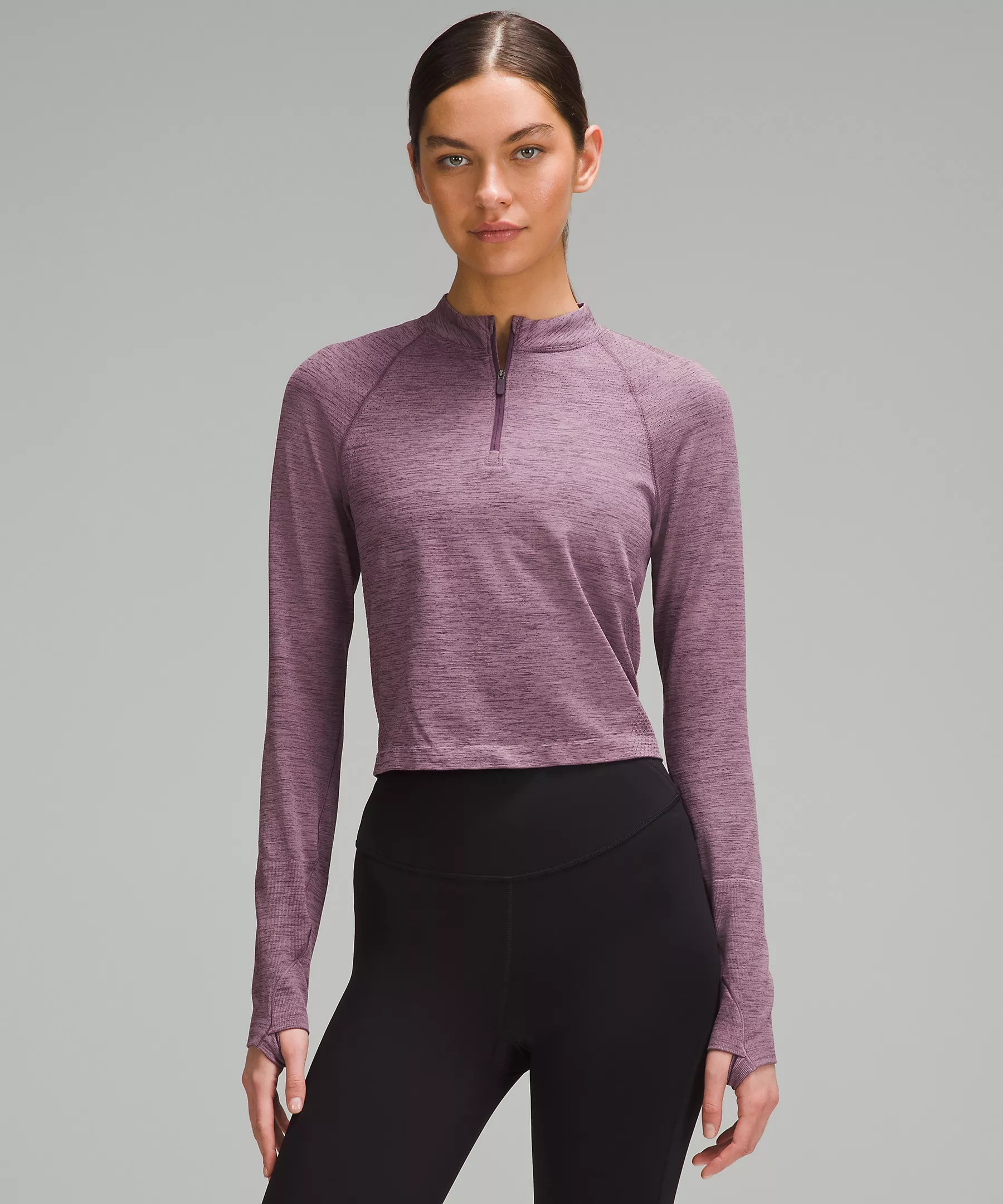 Swiftly Tech Mockneck Half Zip 2.0 | Lululemon (US)