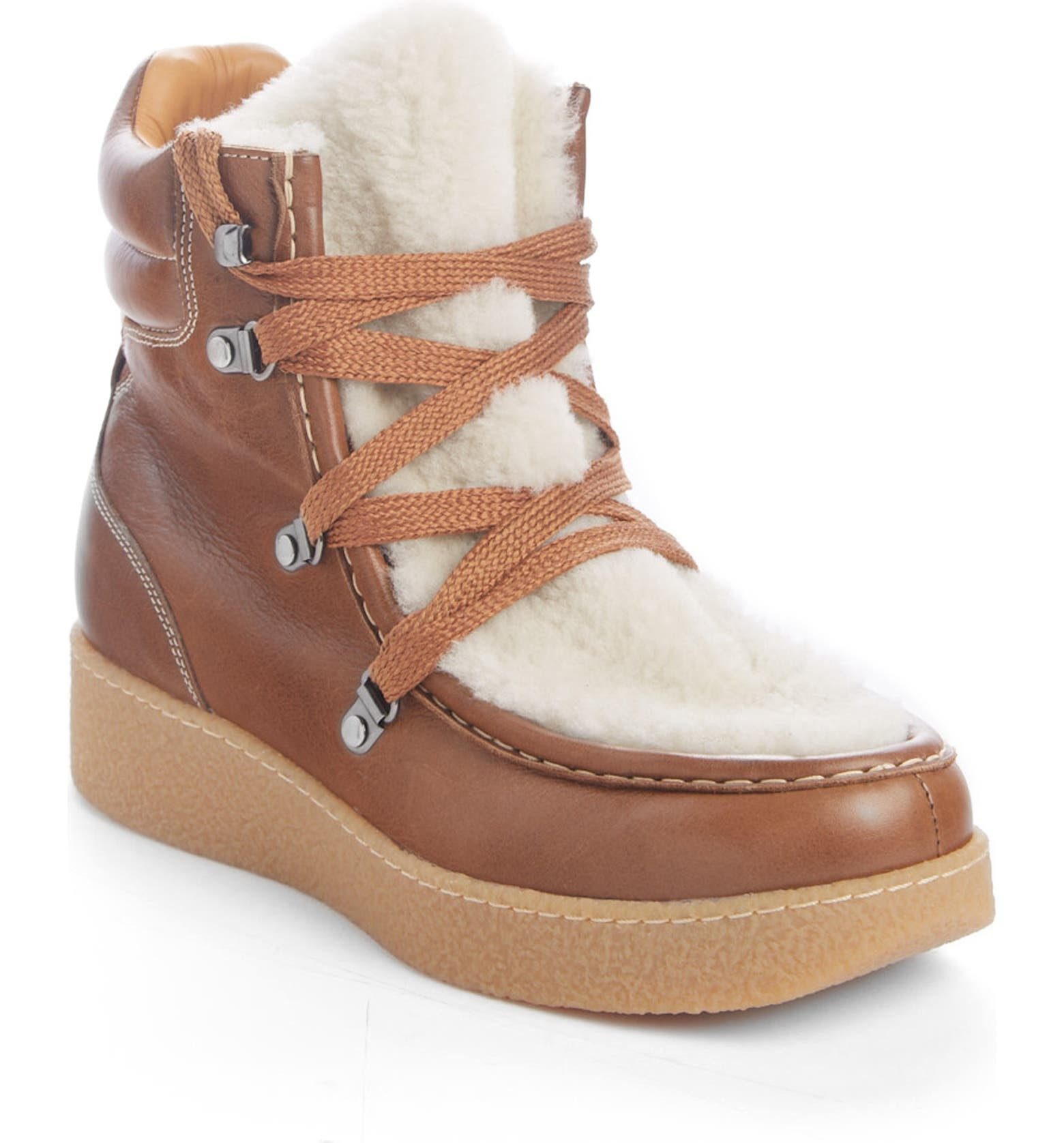 Isabel Marant Alpica Genuine Shearling Platform Boot (Women) | Nordstrom | Nordstrom