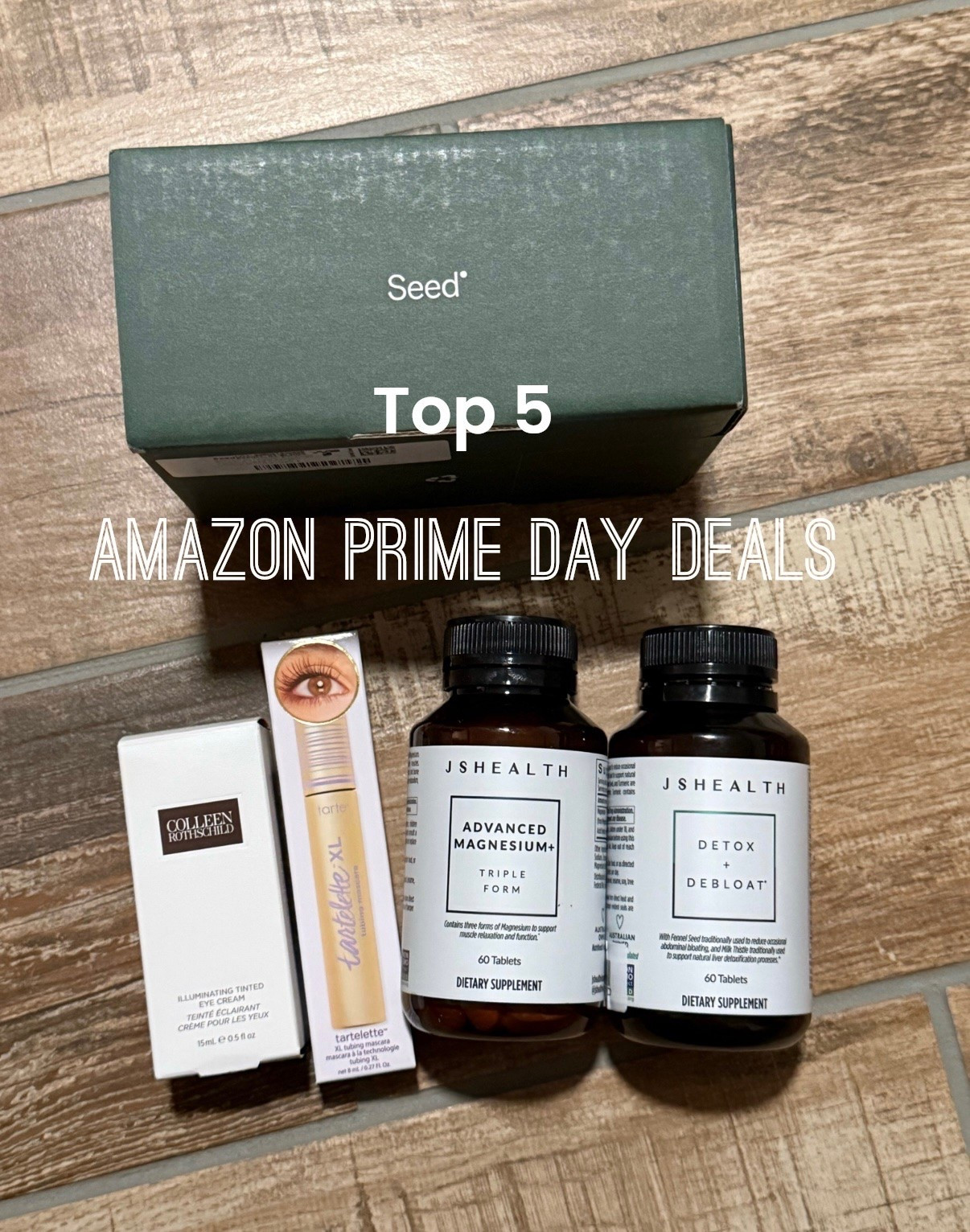 Amazon, Amazon Prime Day Deals, Amazon home, Amazon skincare, Amazon beauty, Amazon daily essentials, Amazon must haves, seed, js health, colleen rothschild, tarte