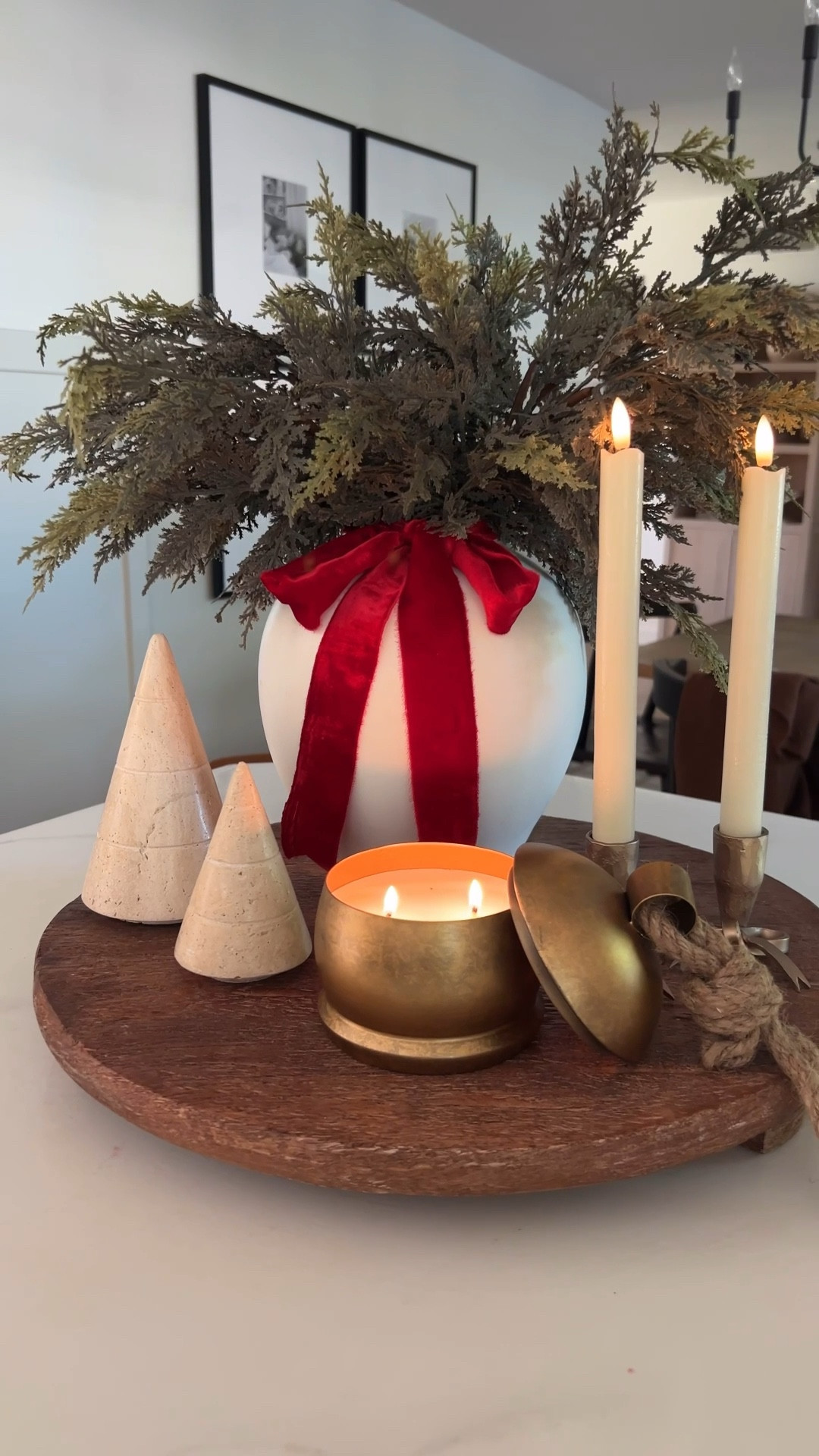 Christmas centerpiece styling

#LTKSeasonal #LTKFindsUnder50 #LTKHome