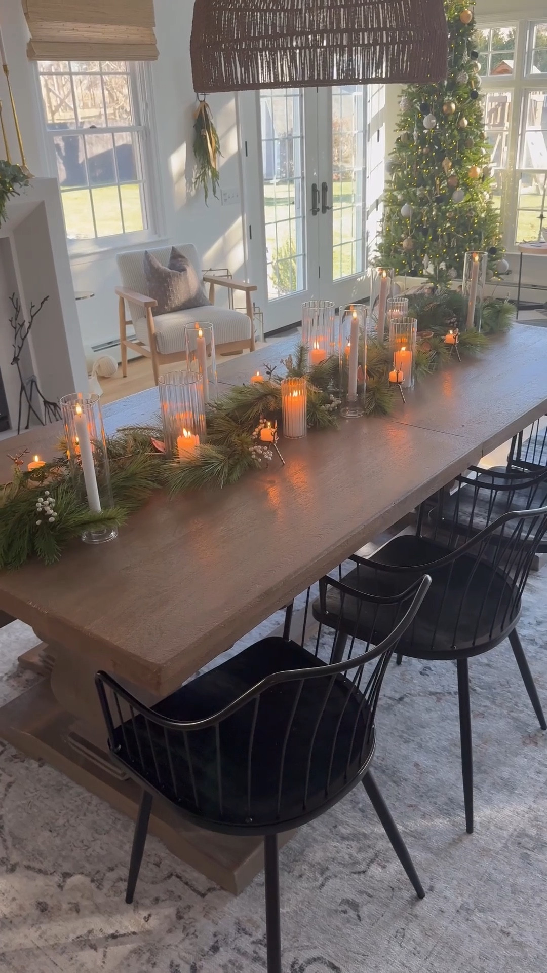 Now is the time to plan out your holiday tablescape!! 🕯️ I love this mix of greenery, candles and reindeer—it adds such a cozy touch!   Check out the links below! 

#LTKSeasonal #LTKHoliday #LTKFindsUnder100