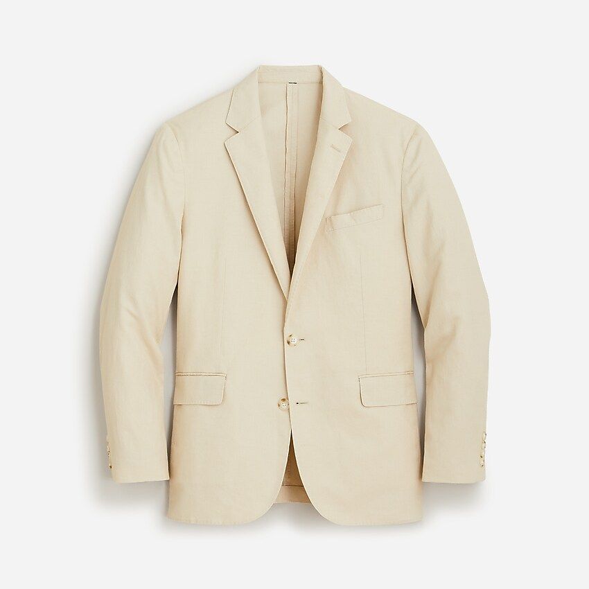 Ludlow Slim-fit unstructured suit jacket in Irish cotton-linen | J.Crew US