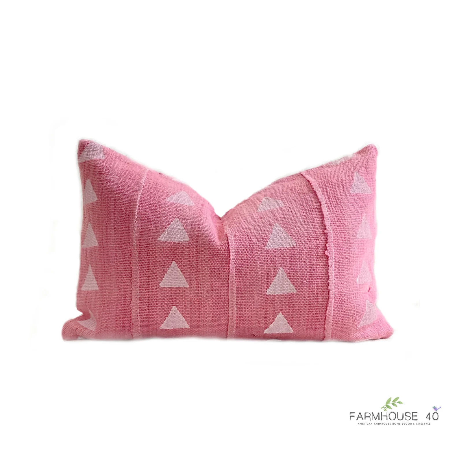 THE FLINT PINK Authentic African Mudcloth Pillow Cover - Etsy | Etsy (US)