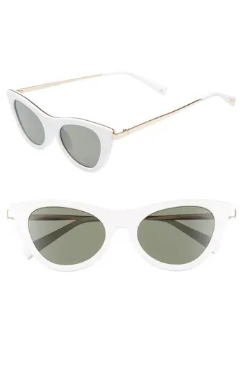 Women's Le Specs Enchantress 50Mm Cat Eye Sunglasses - | Nordstrom