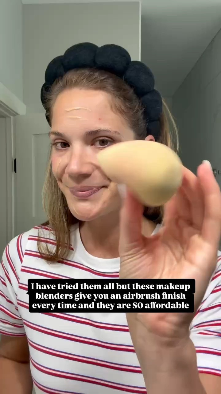 These makeup sponges are one of those affordable finds that perform like the expensive ones. They blend foundation so seamlessly, leave an airbrushed finish, and stay soft even after multiple washes. If you’re looking to upgrade your makeup routine without spending a fortune, these are it.

makeup sponge, beauty blender alternative, affordable makeup, flawless foundation, airbrushed makeup, makeup tools, beauty favorites, everyday makeup, foundation routine, makeup essentials, beauty finds, StangandCo

#LTKBeauty #LTKgrwm #LTKdayinmylife
