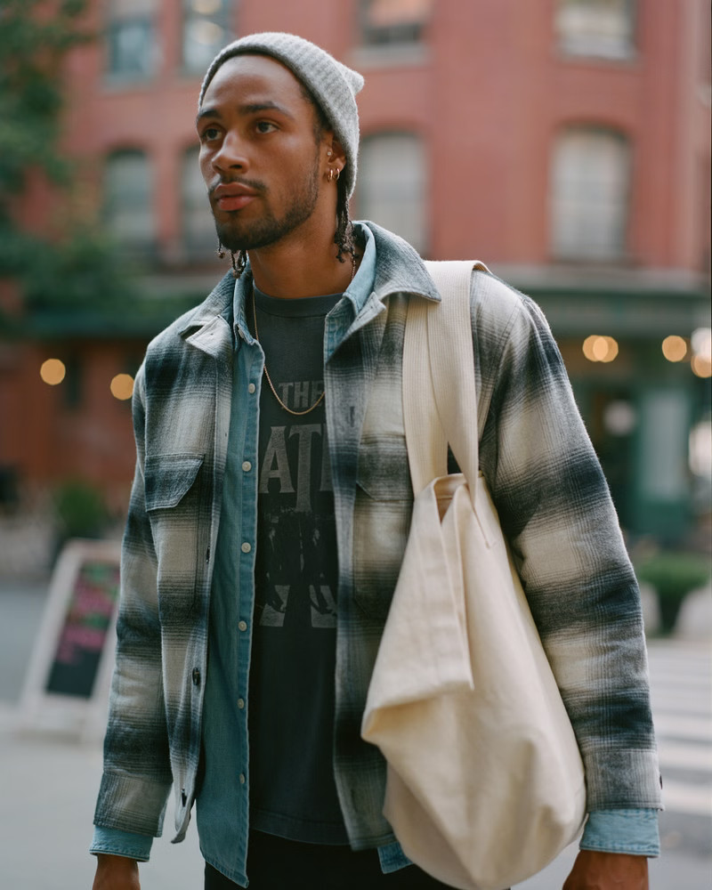 Beatles 90s-Inspired Relaxed Band Tee | Abercrombie & Fitch (US)