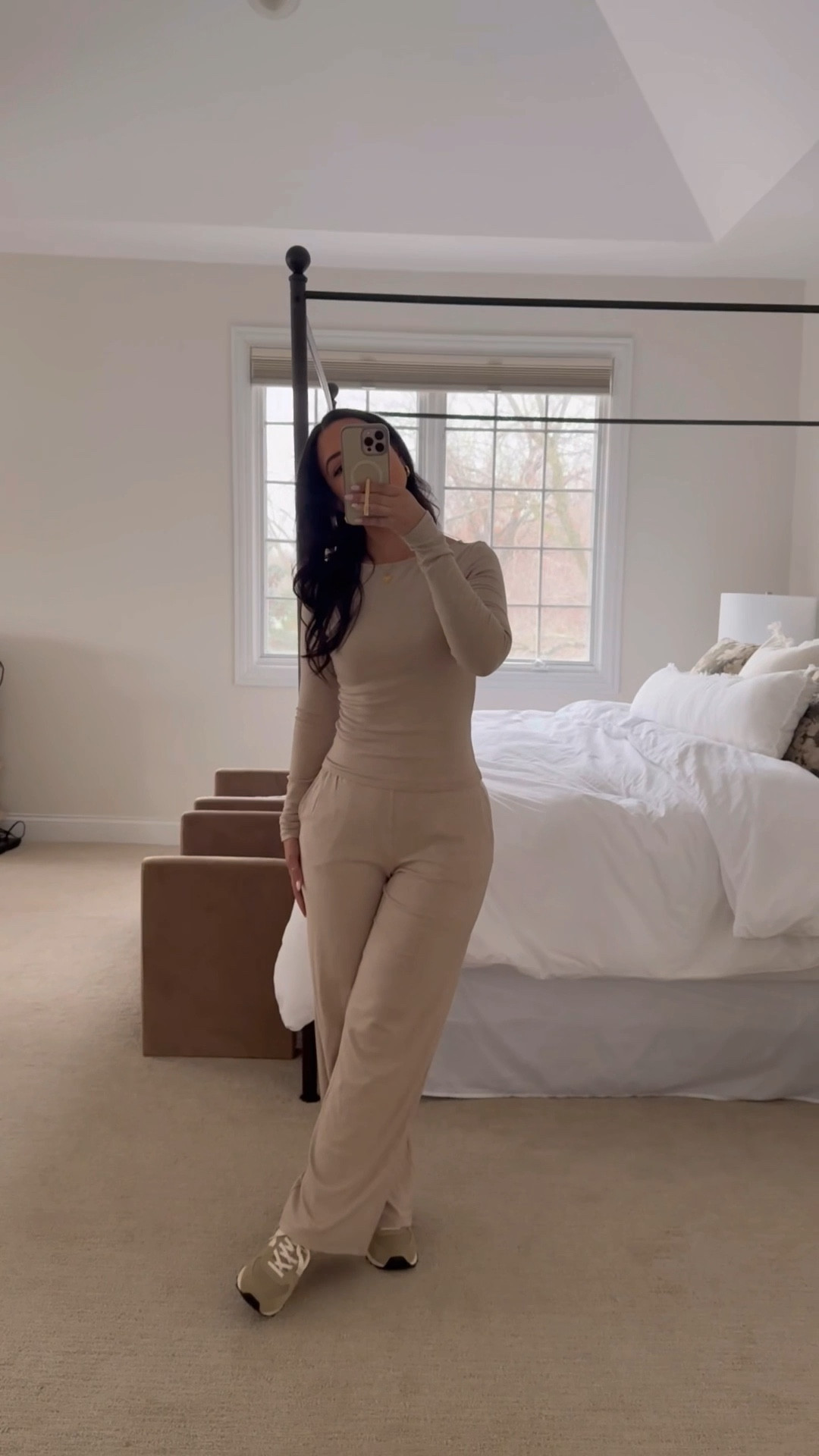 Loving this set! Not see-through, true to size, and so comfortable!!

Nuuds, ootd, outfit today, travel outfit, comfy, casual, athleisure, ootd 

#LTKTravel #LTKootd #LTKFindsUnder100