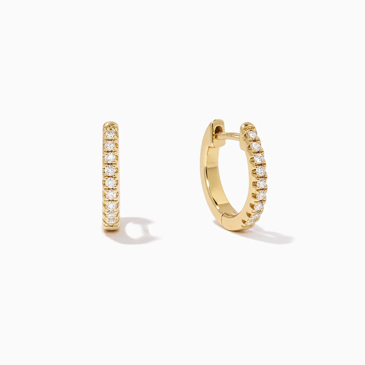 Studded Huggie Earrings | Uncommon James