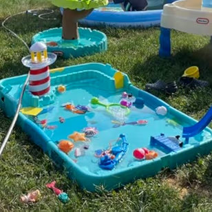 Little Tikes Splash Beach Water Table Splash Pad for Kids, Boys, Girls Ages 2+ Years | Amazon (US)