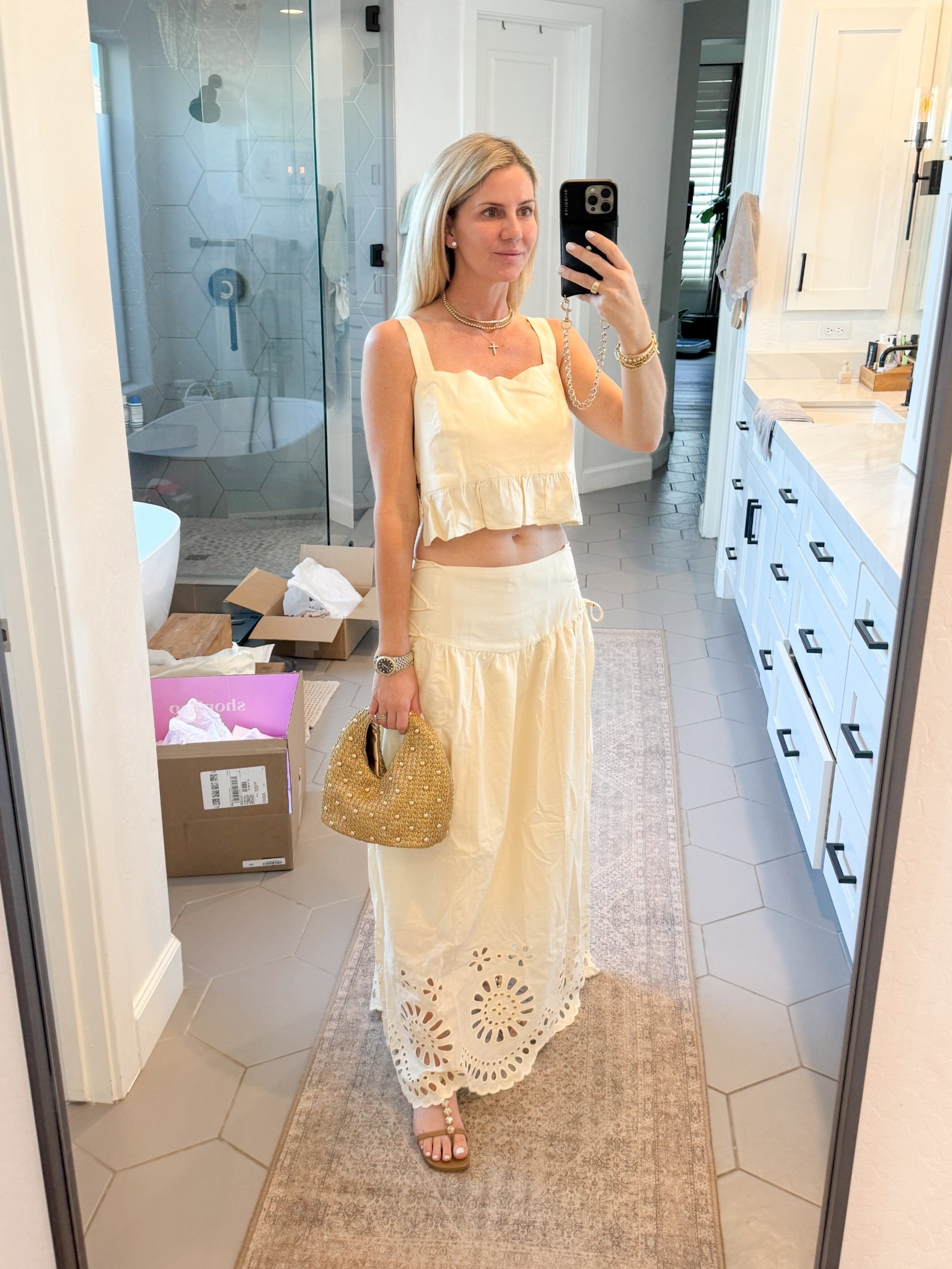 Love a good matching set. Wearing a medium skirt and small top  

#LTKTravel #LTKOver40 #LTKSeasonal