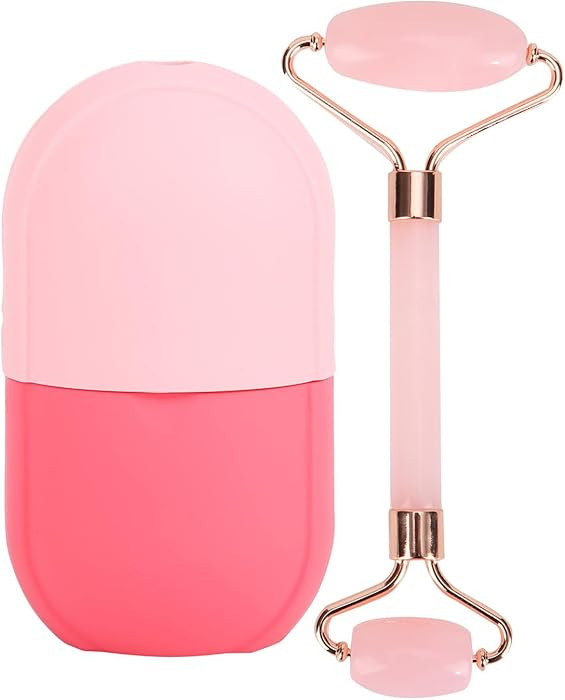 Facial Skincare Ice Roller Mold-Ice Roller for Face and Eye，Beauty Cube Brighten Skin &Enhance ... | Amazon (US)