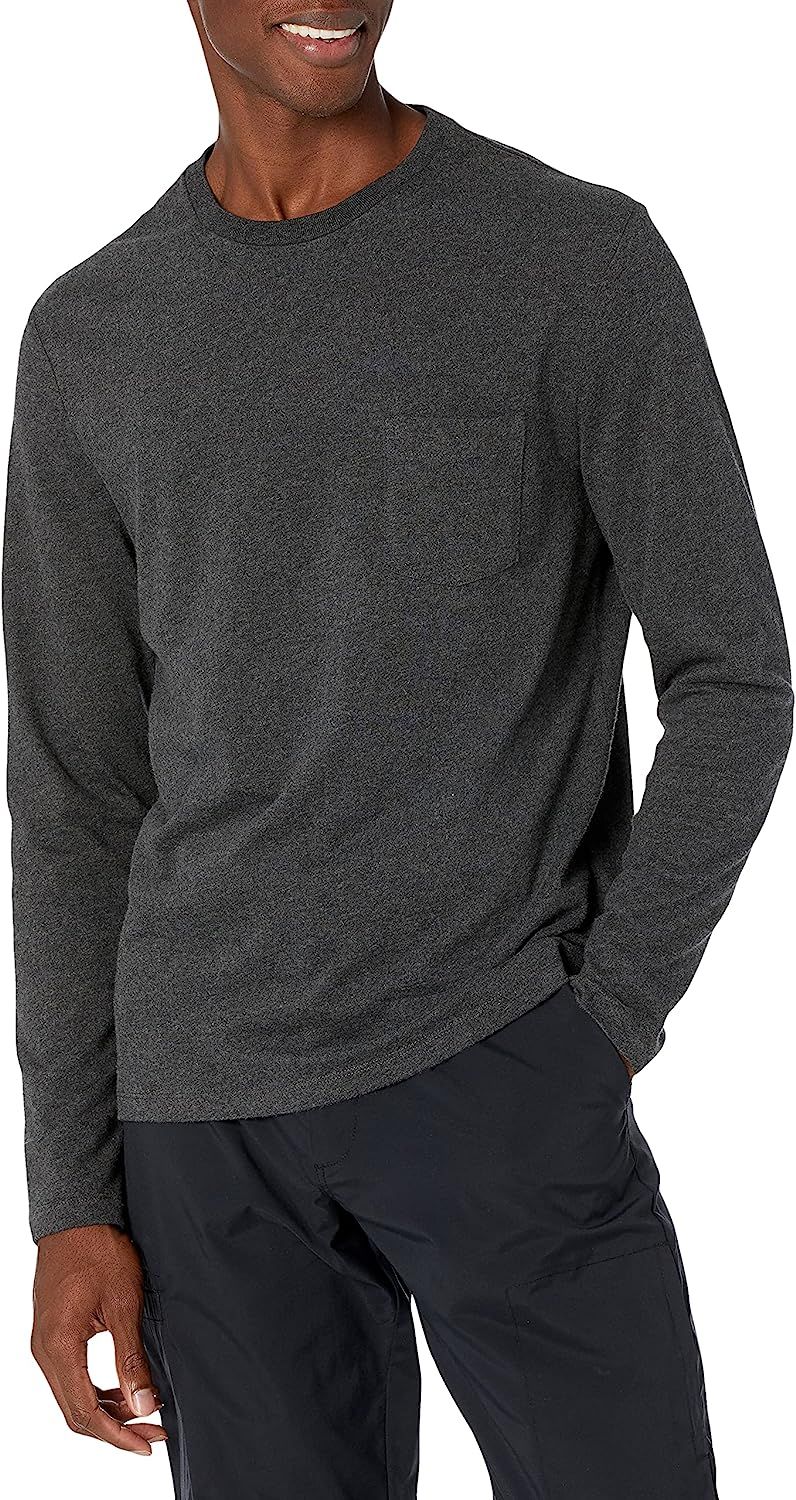 Amazon Essentials Men's Slim-Fit Long-Sleeve T-Shirt | Amazon (US)