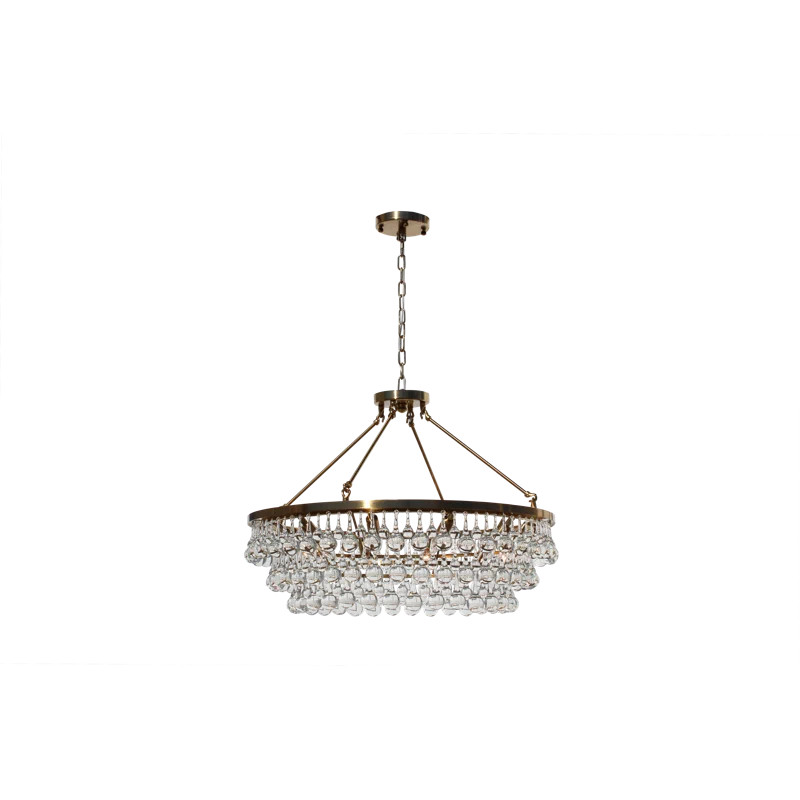 Johnjack 10 - Light Dimmable Tiered Chandelier | Wayfair North America