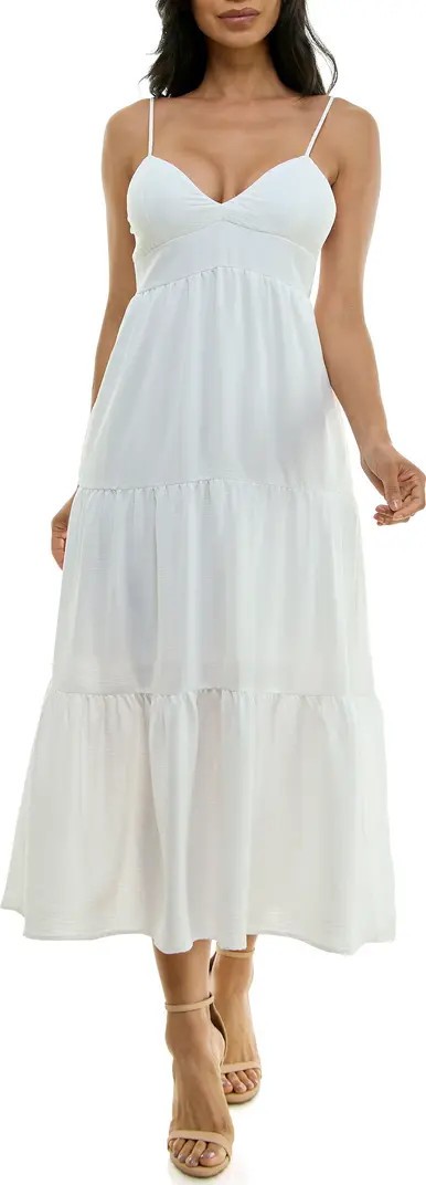 Back Cutout Midi Dress | Nordstrom