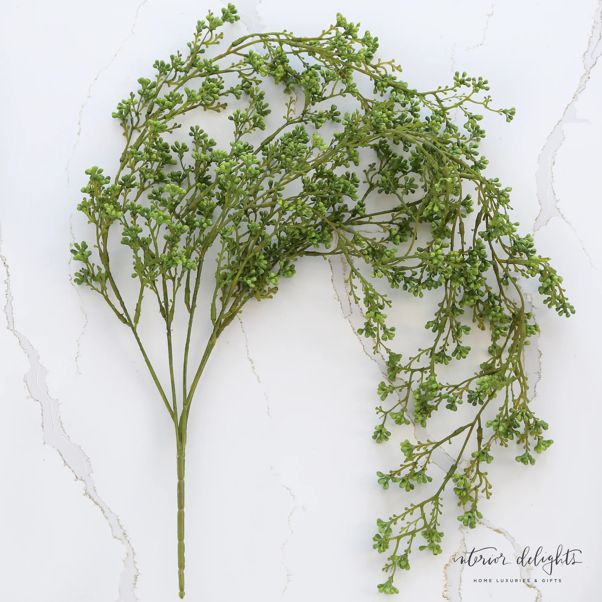 32” Green Berry Hanging Vine | Interior Delights