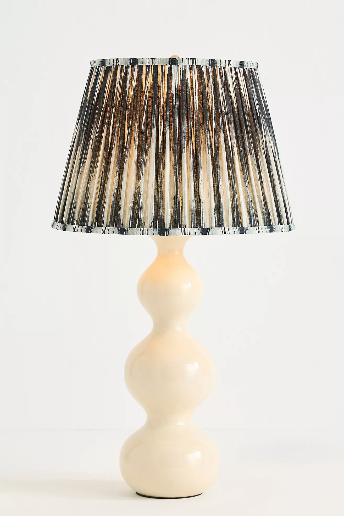 Pooky The Wobster Ceramic Ruched Shade Table Lamp | Anthropologie (US)